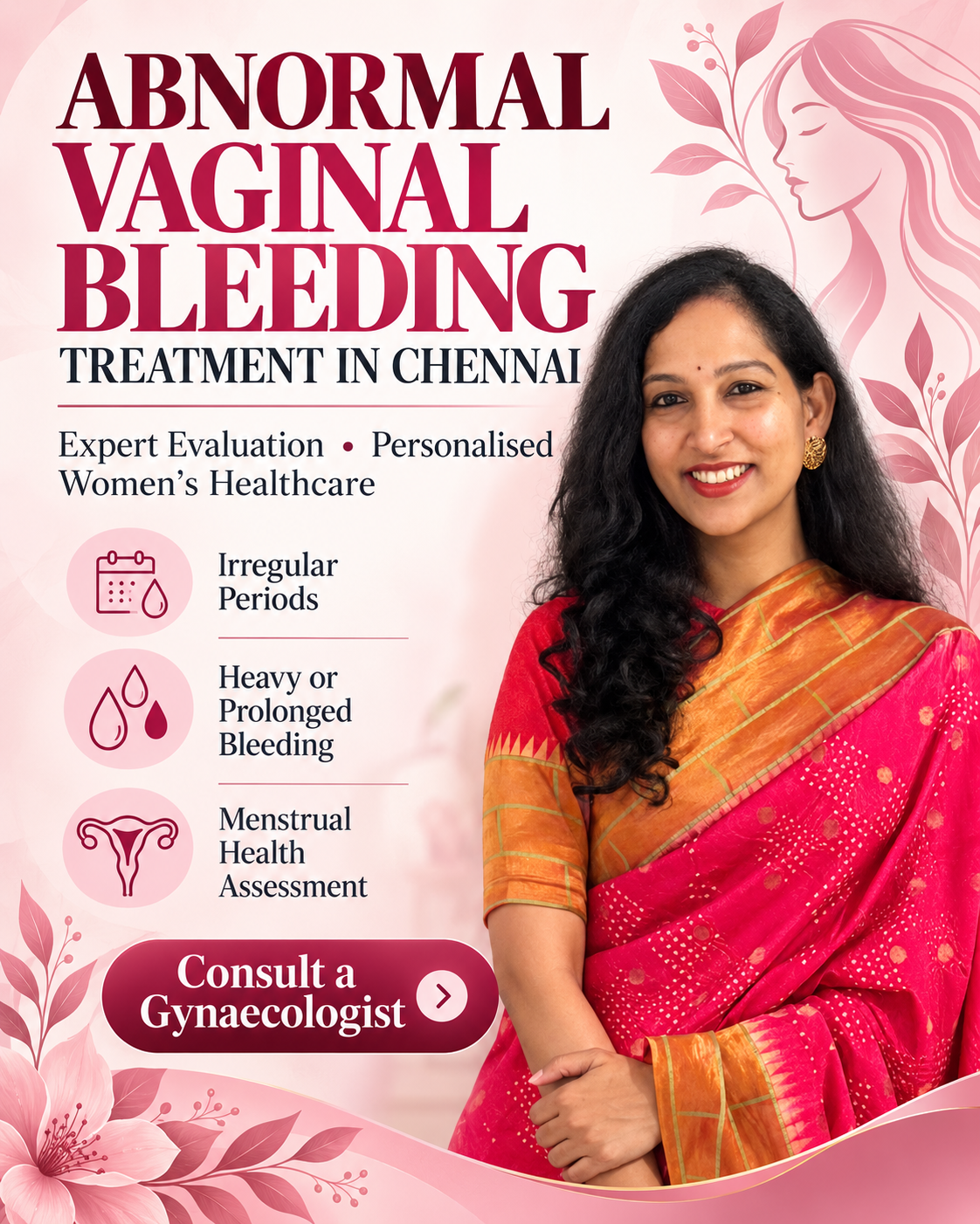 Abnormal vaginal bleeding treatment in Chennai with Dr. Shruthi Sreedhar