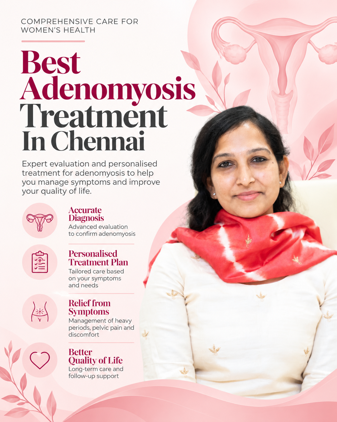 Adenomyosis treatment and personalised women's healthcare in Chennai