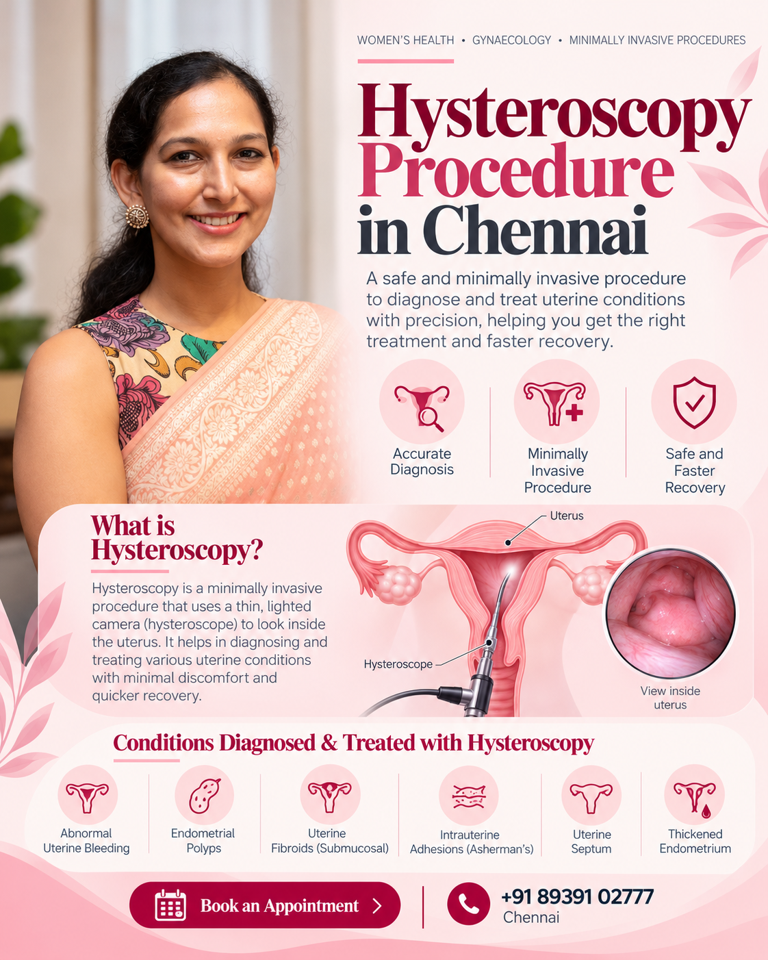 Hysteroscopy Procedure in Chennai with Dr. Shruthi Sreedhar