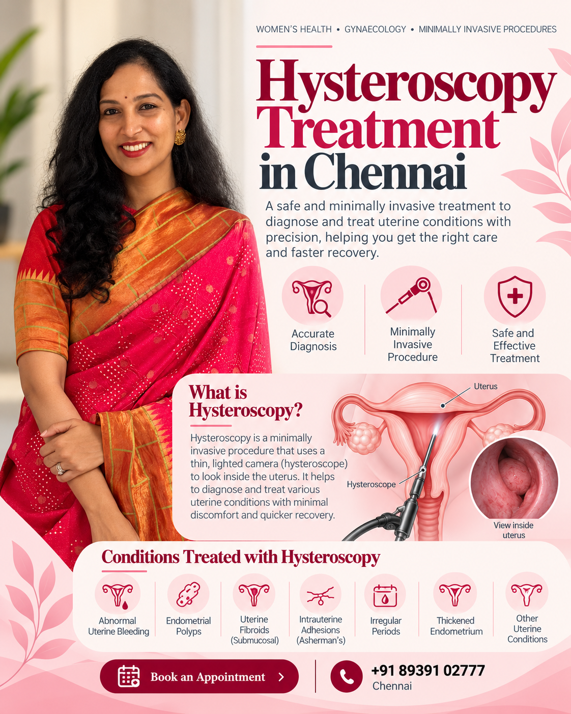 Hysteroscopy Treatment in Chennai with Dr. Shruthi Sreedhar