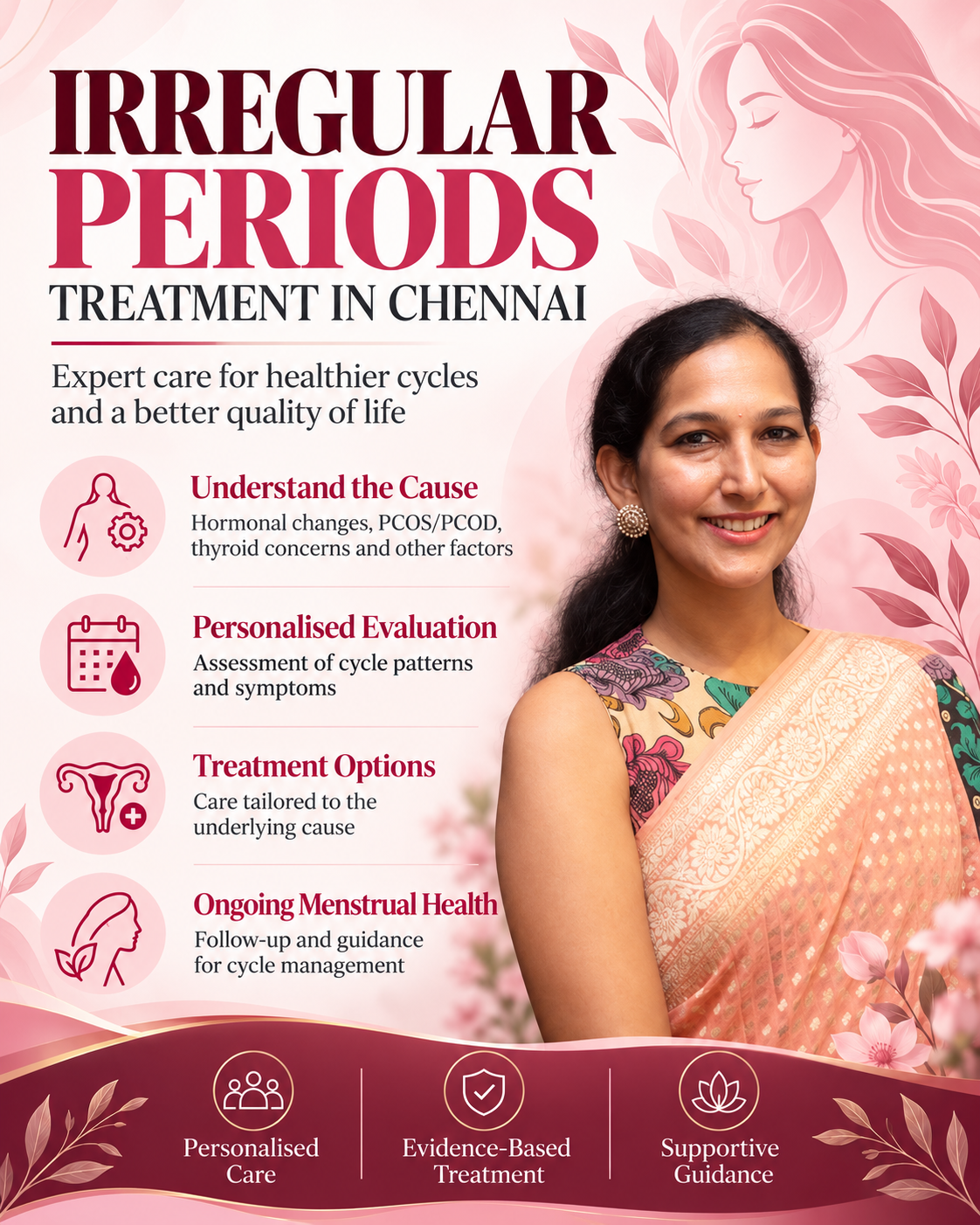 Irregular periods treatment in Chennai with Dr. Shruthi Sreedhar