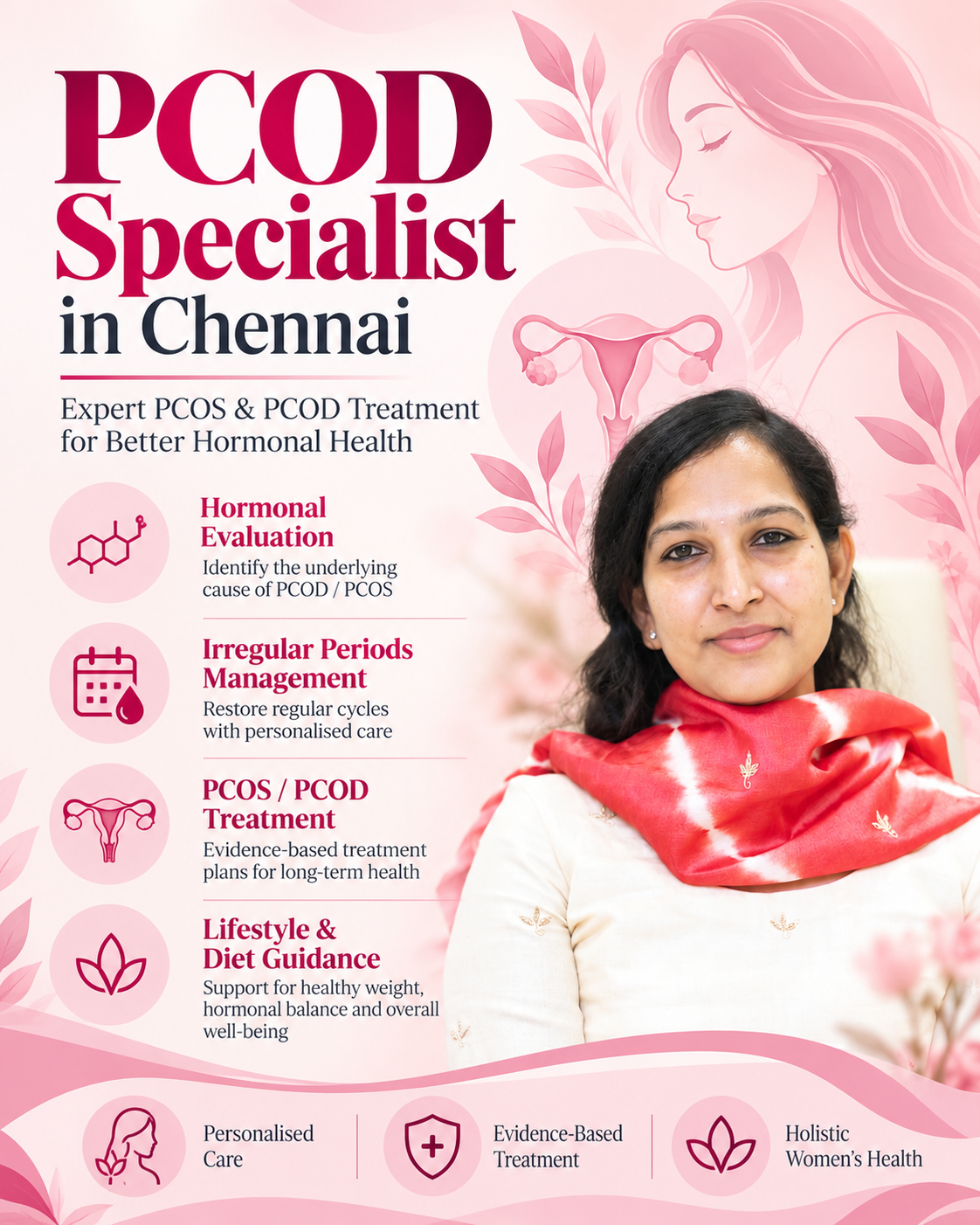 PCOD Specialist in Chennai – gynaecological care with Dr. Shruthi Sreedhar