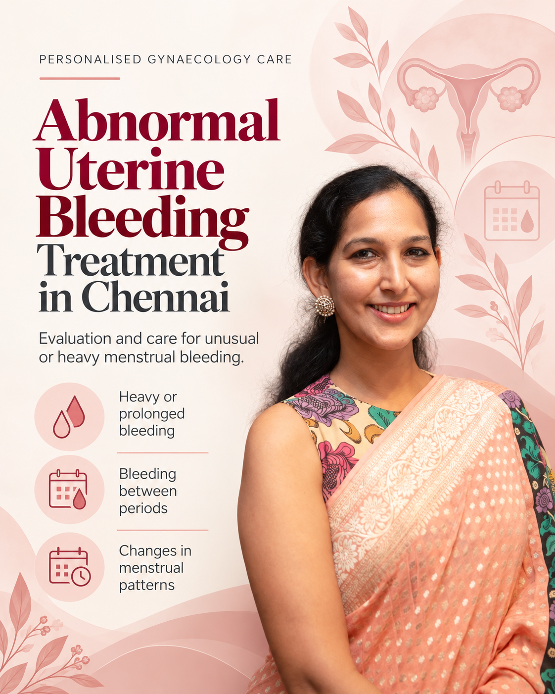 Abnormal uterine bleeding treatment and personalised gynaecology care in Chennai