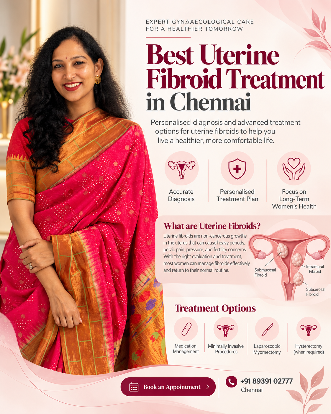 Uterine fibroid care and treatment consultation in Chennai